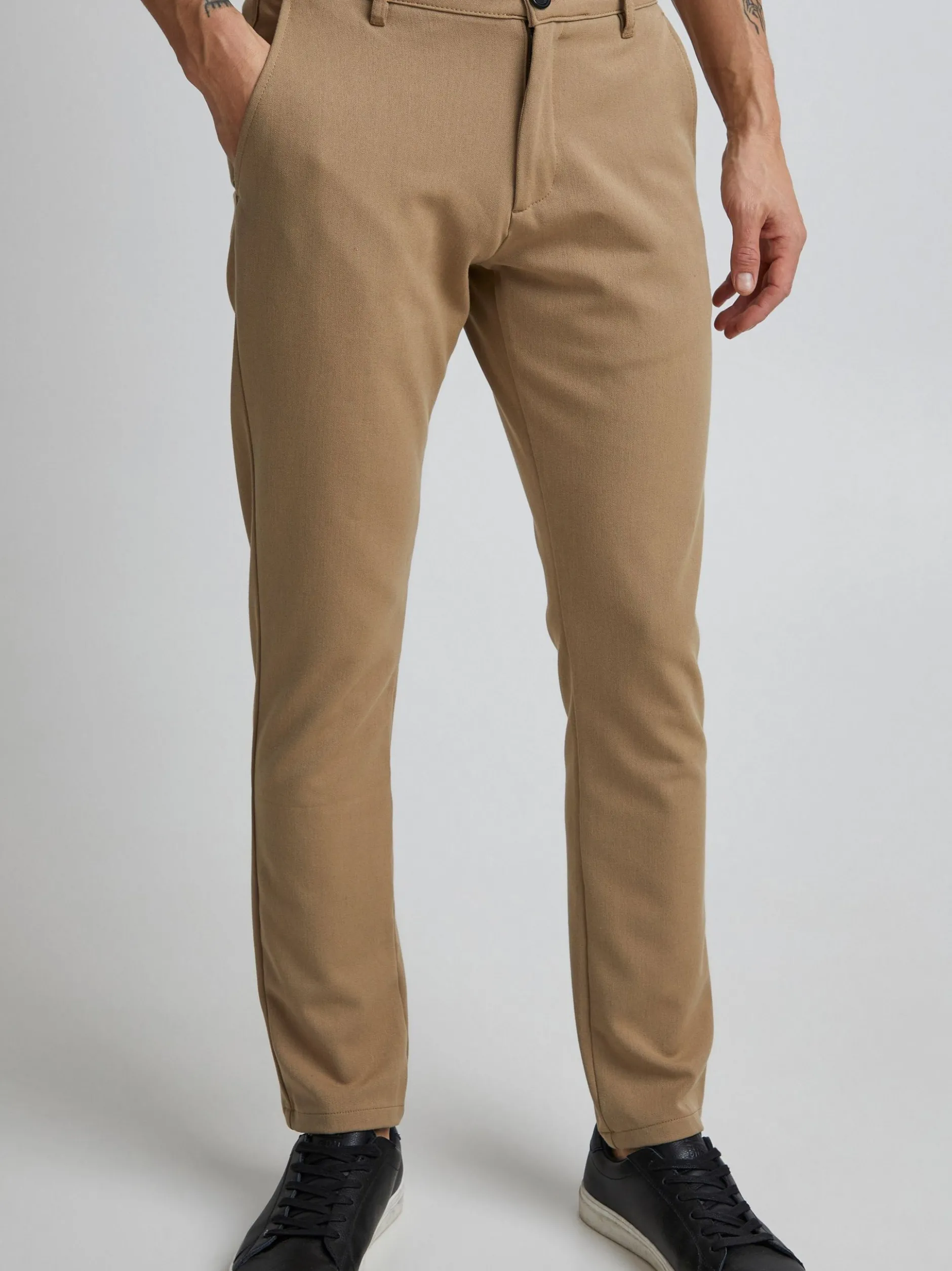 Solid Herren Stoffhose - SDFrederic in braun