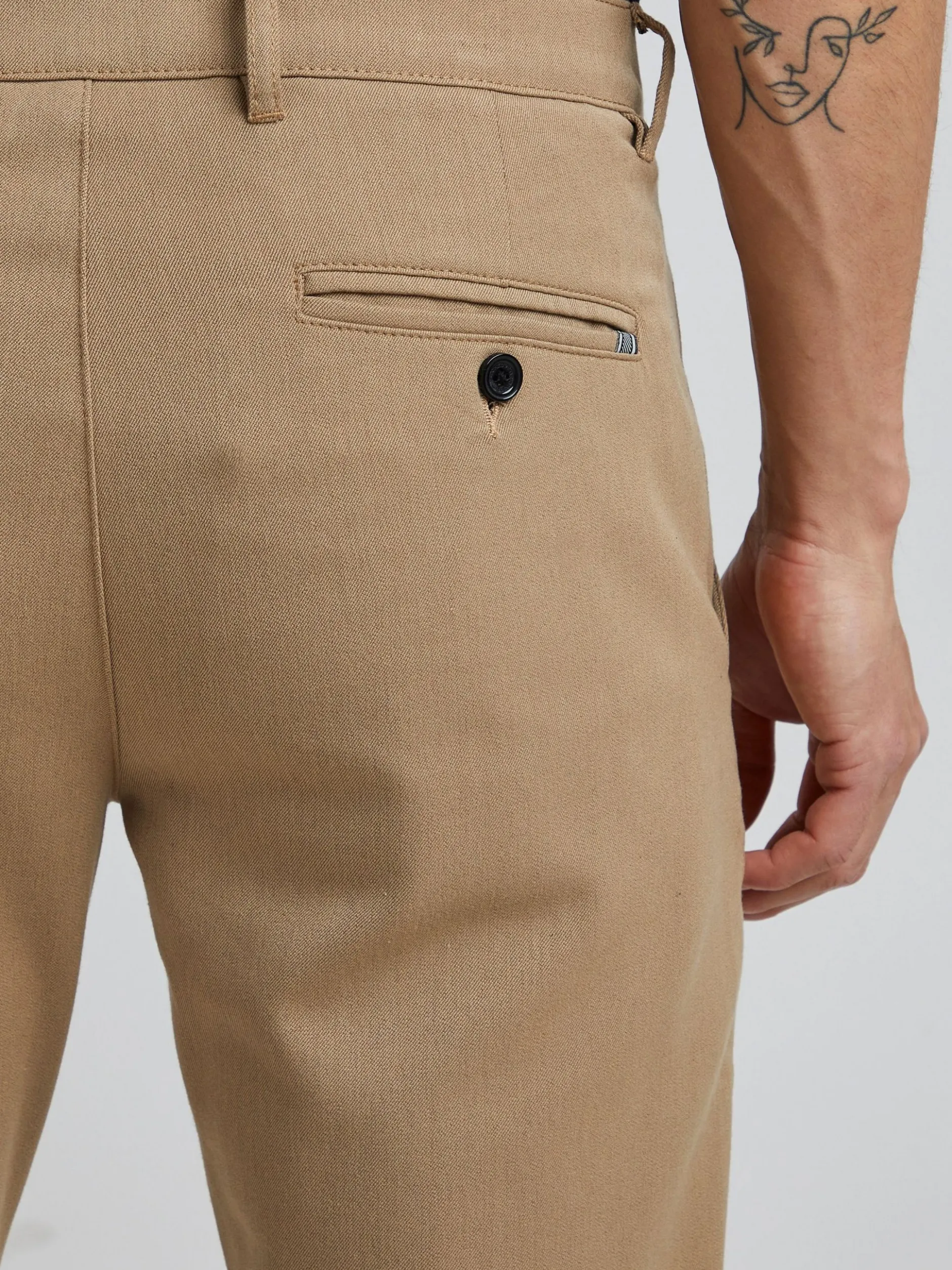 Solid Herren Stoffhose - SDFrederic in braun