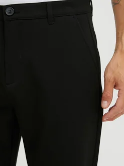 Solid Herren Stoffhose - SDFrederic in schwarz