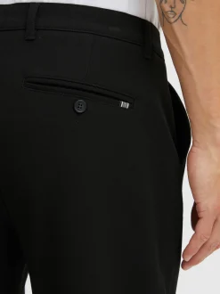 Solid Herren Stoffhose - SDFrederic in schwarz