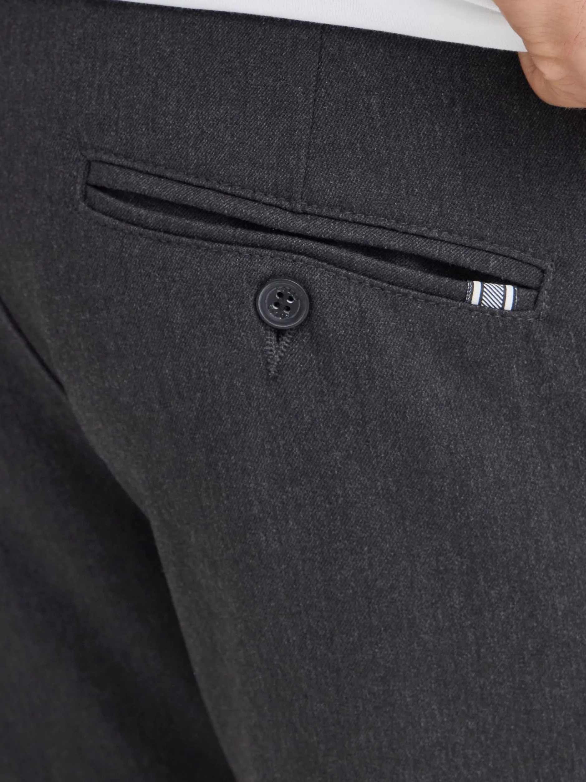 Solid Herren Stoffhose - SDFrederic in grau