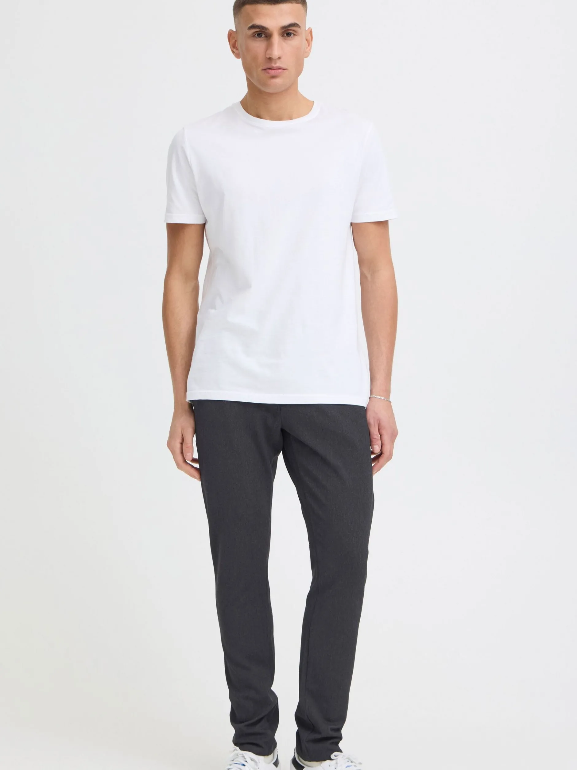 Solid Herren Stoffhose - SDFrederic in grau