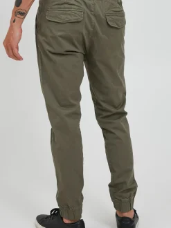 Solid Herren Stoffhose - SDSlim-Truc in oliv