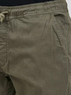 Solid Herren Stoffhose - SDSlim-Truc in oliv
