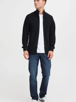 Solid Herren Strickjacke - SDGoralli in schwarz