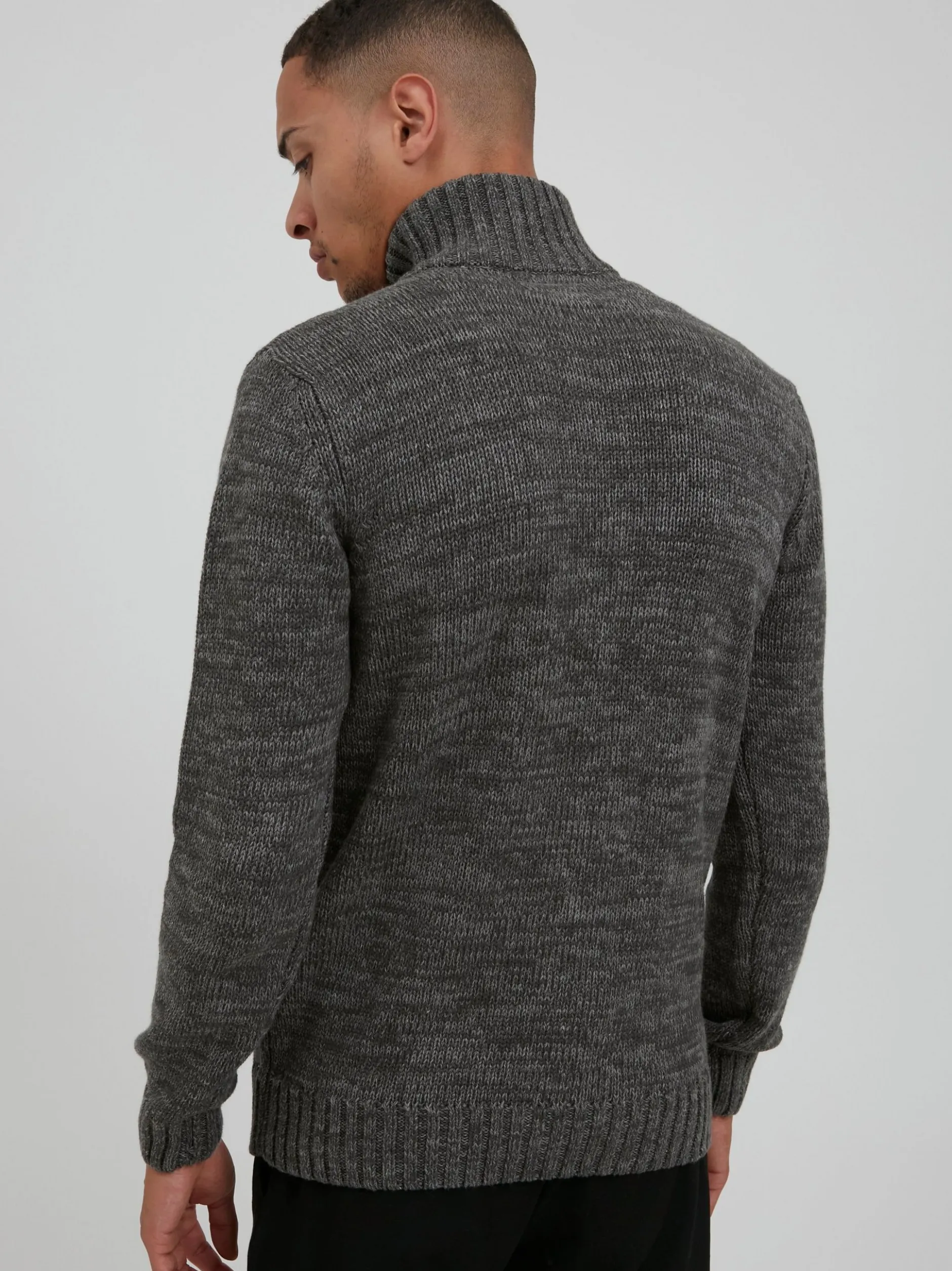 Solid Herren Strickjacke - SDPomeroy in grau