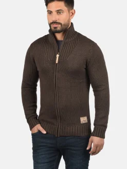 Solid Herren Strickjacke - SDPoul in braun