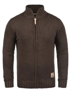 Solid Herren Strickjacke - SDPoul in braun
