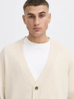 Solid Herren Strickjacke - SDRick in beige