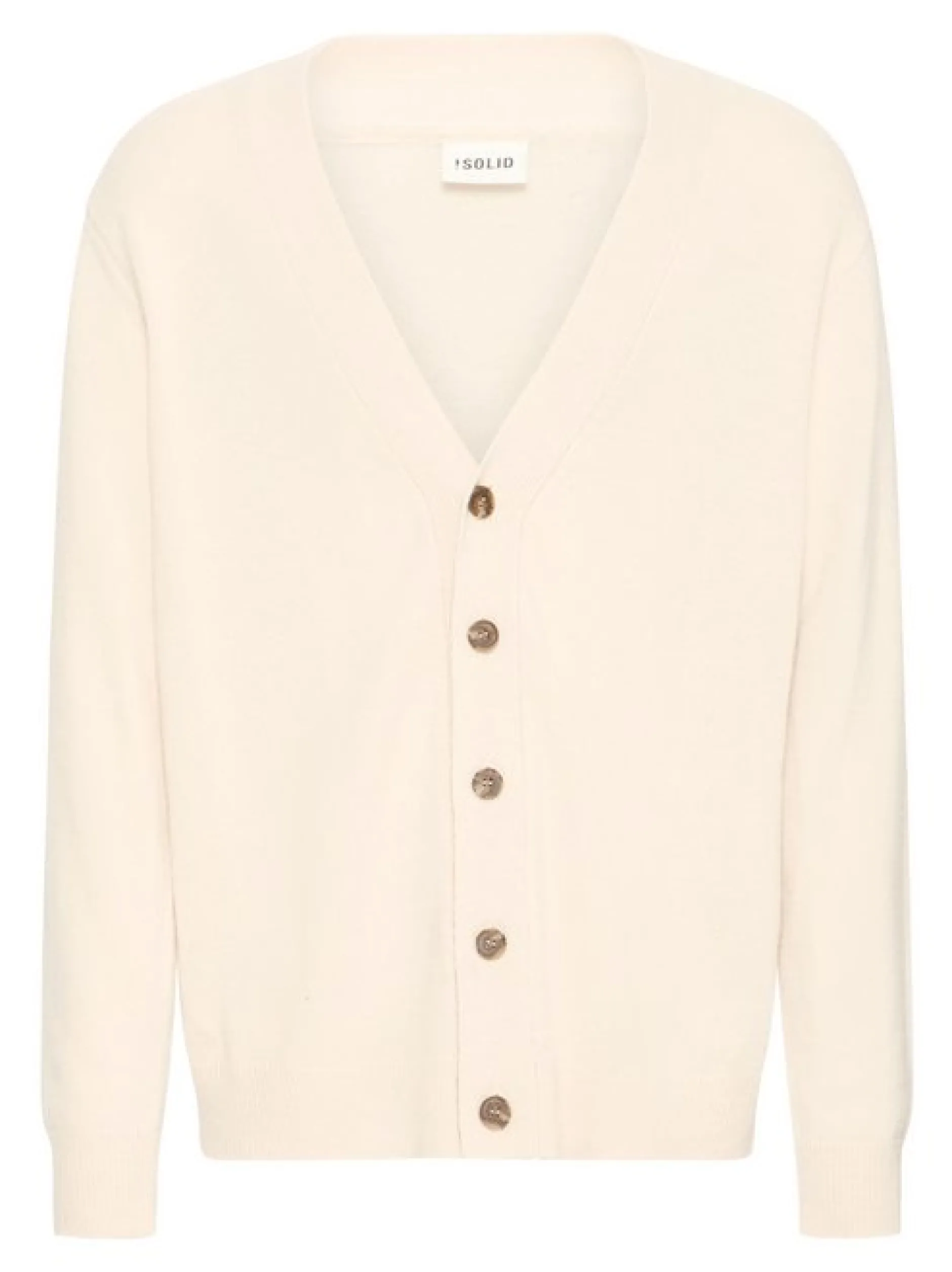 Solid Herren Strickjacke - SDRick in beige