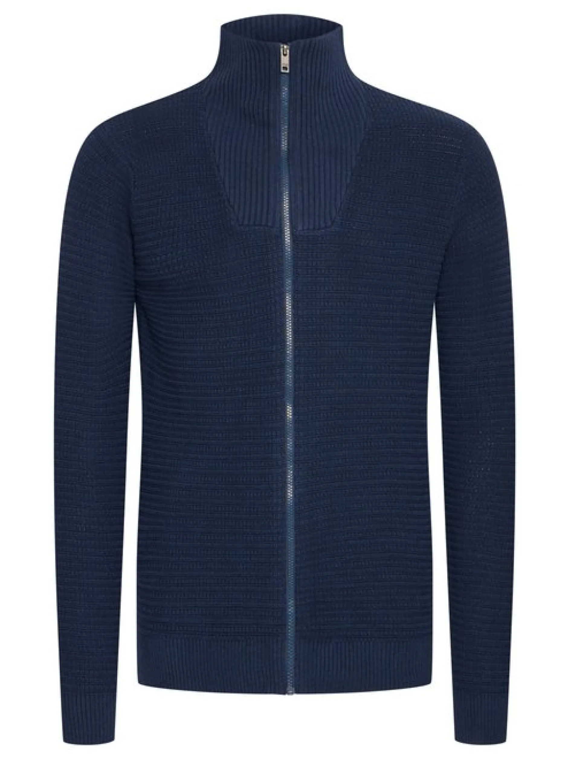 Solid Herren Strickjacke - SDRecone in blau