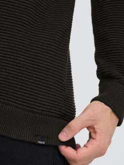 Solid Herren Strickjacke - SDValencia in grün
