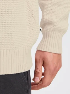 Solid Herren Strickpullover - SDRhett in beige