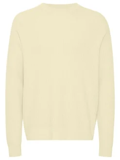 Solid Herren Strickpullover - SDHami in gelb