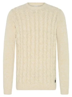 Solid Herren Strickpullover - SDRicco in beige