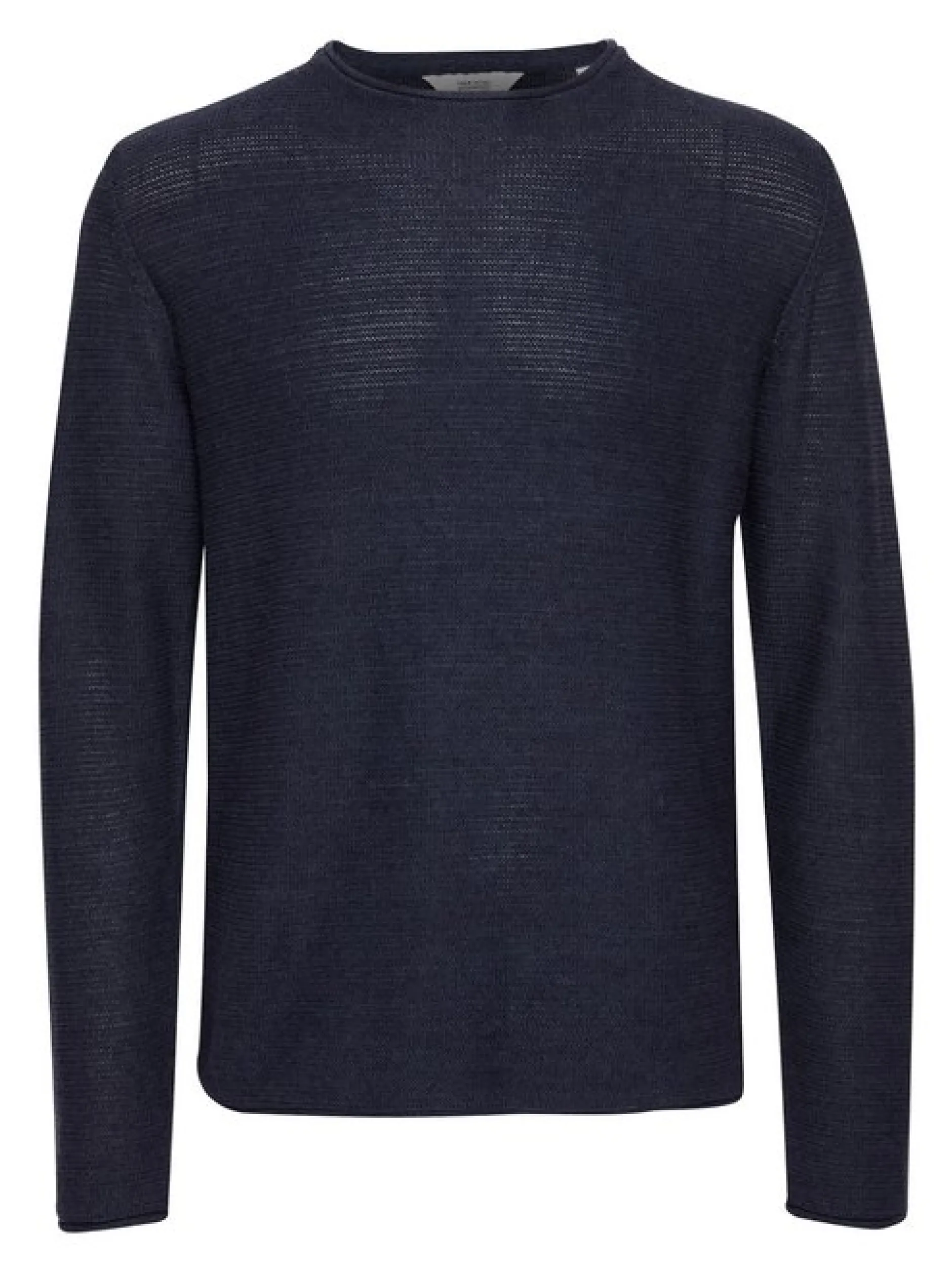 Solid Herren Strickpullover - SDJarah in blau