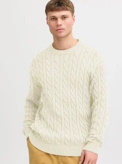 Solid Herren Strickpullover - SDMalcolm in sand