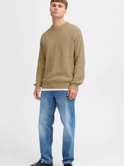 Solid Herren Strickpullover - SDGia in beige