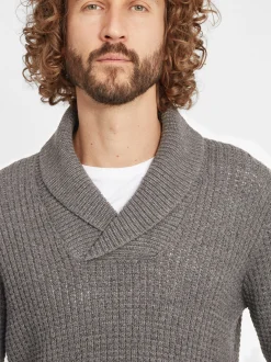 Solid Herren Strickpullover - SDMapari in taupe