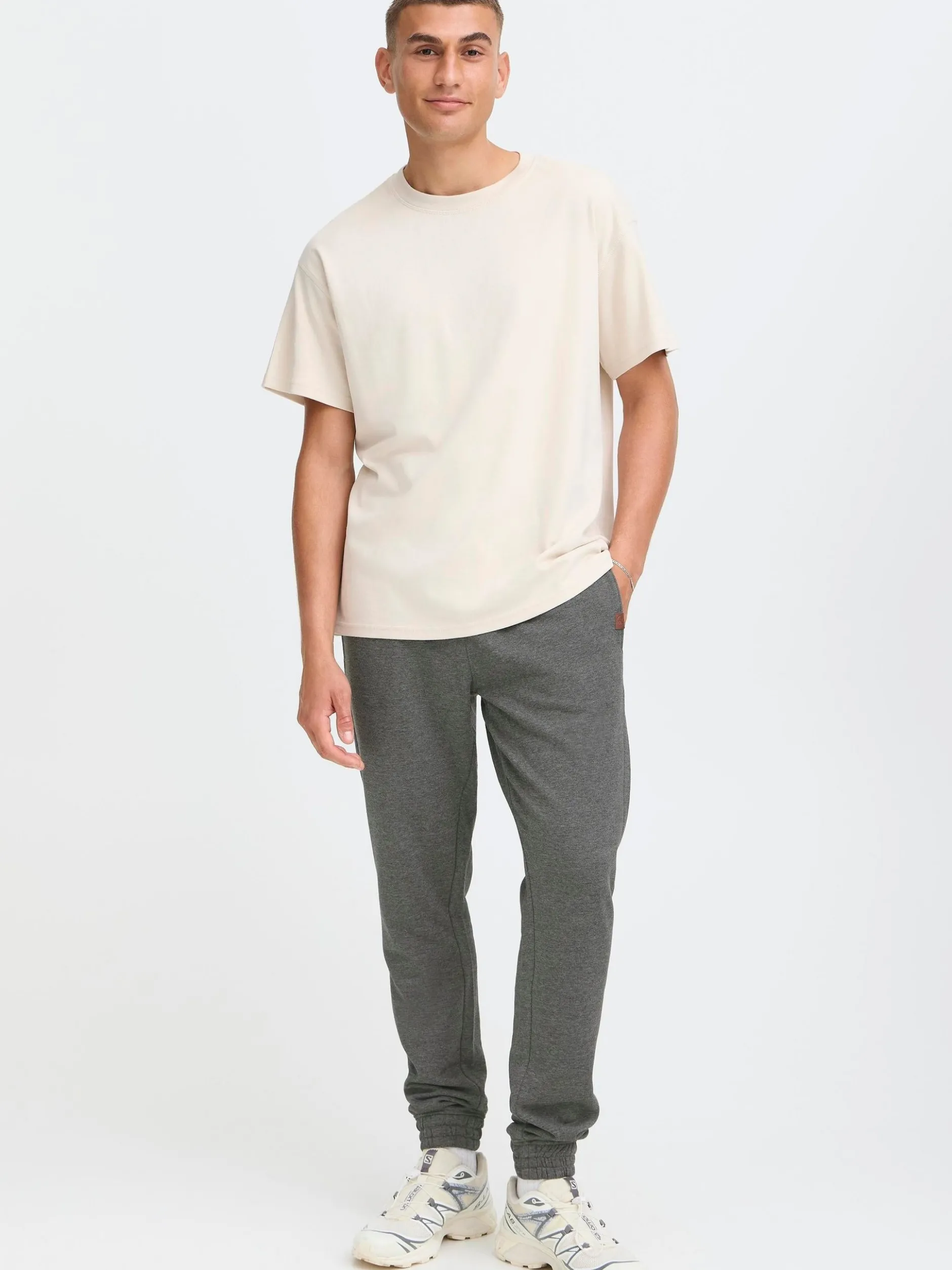 Solid Herren Sweathose - SDSimas in grau