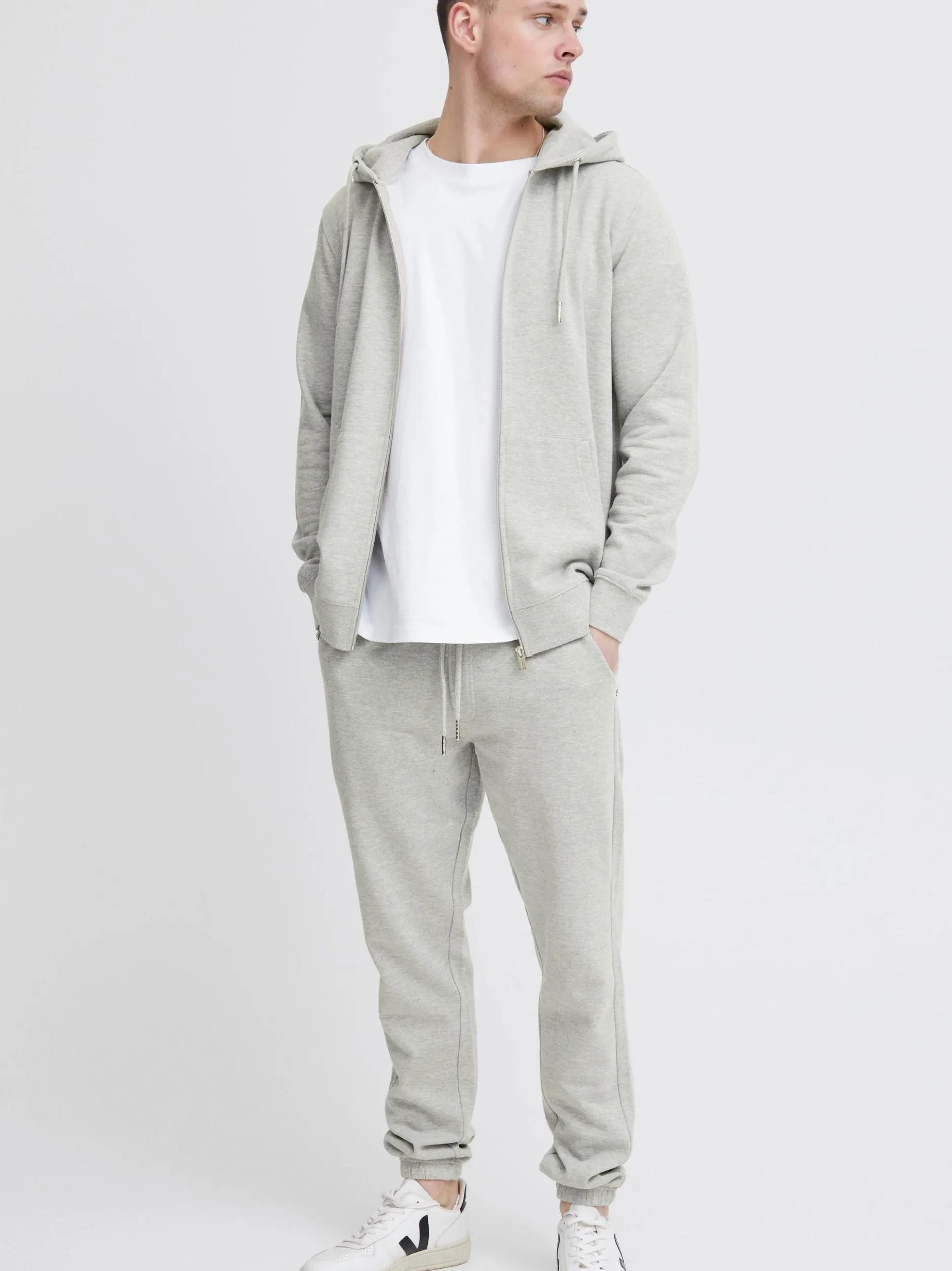 Solid Herren Sweatpants - SDSDColineo 2er-Pack in schwarz grau