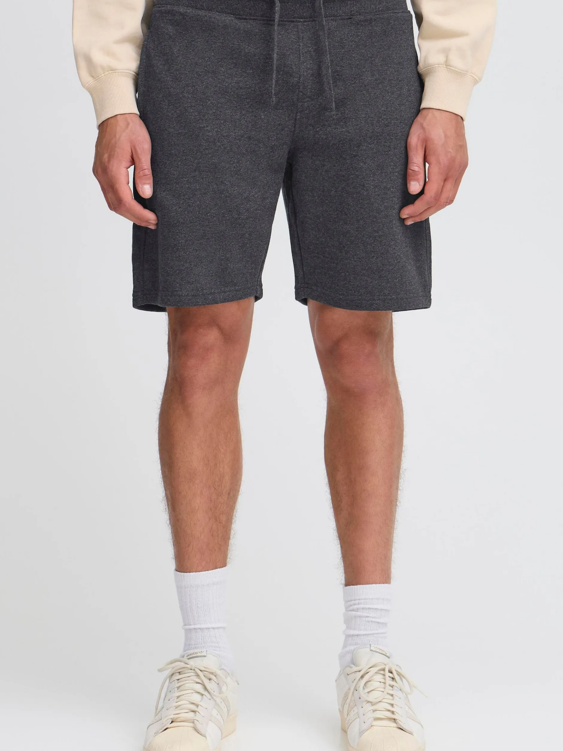Solid Herren Sweatshorts - SDAugun in grau