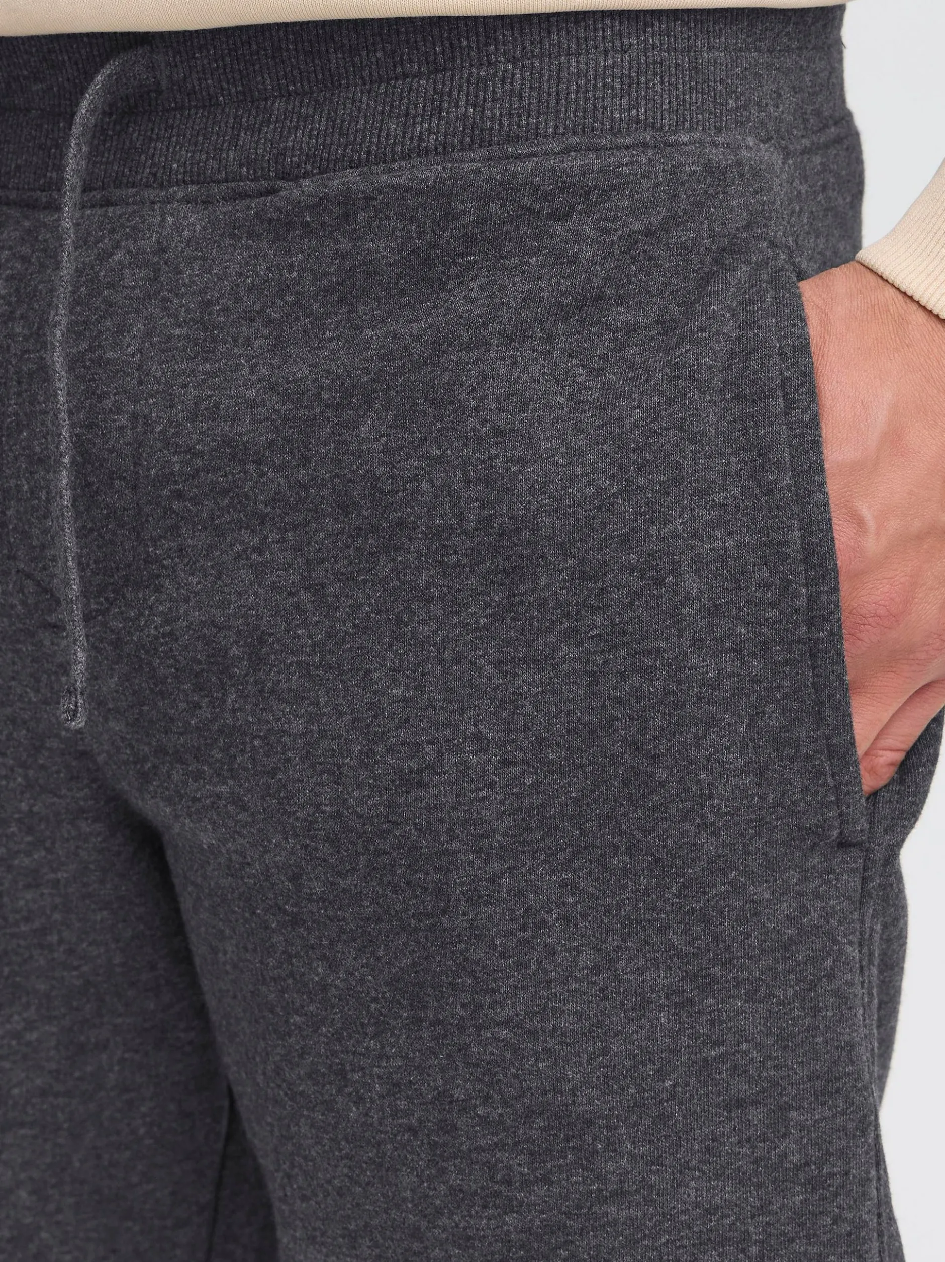 Solid Herren Sweatshorts - SDAugun in grau