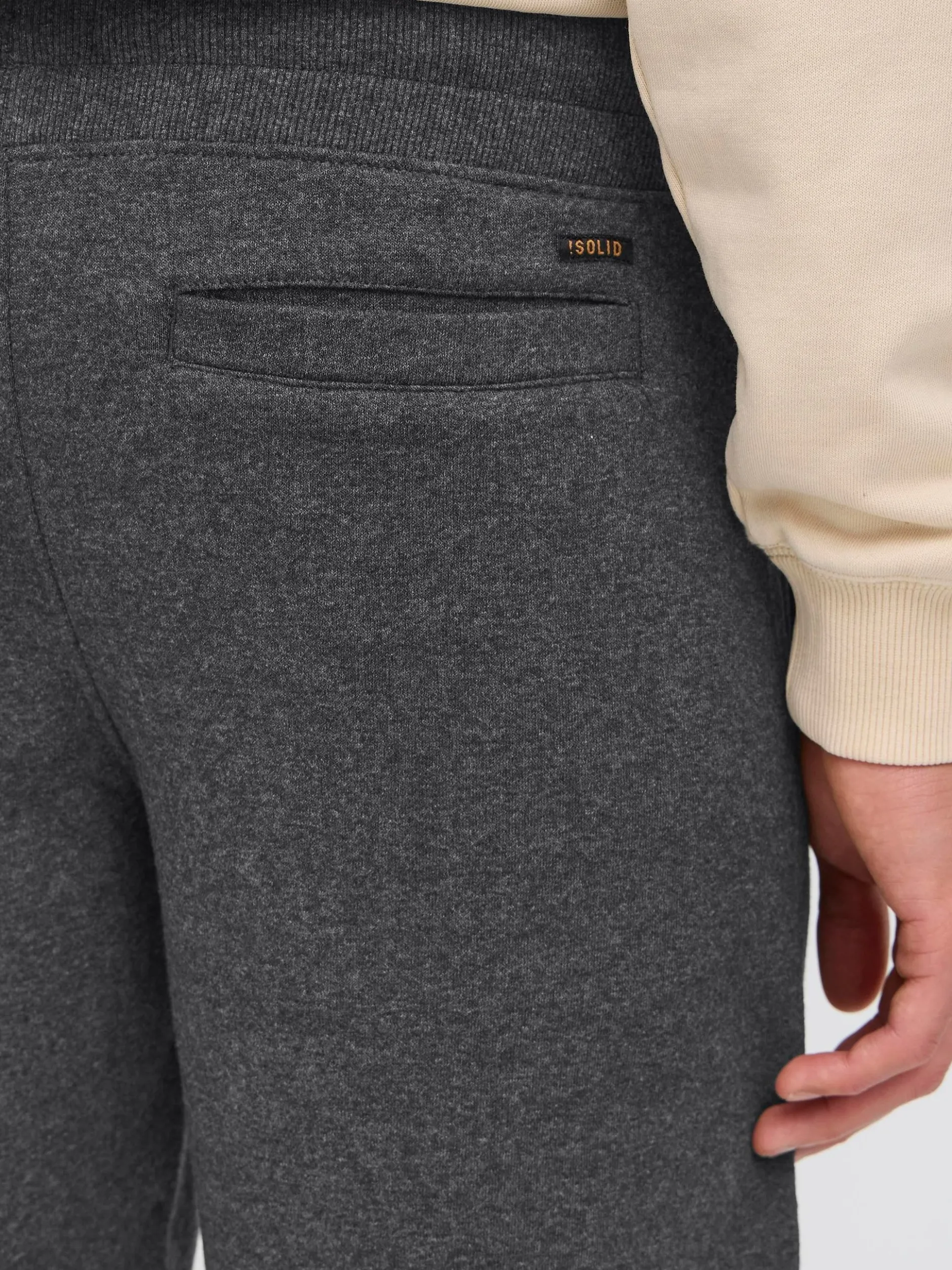 Solid Herren Sweatshorts - SDAugun in grau