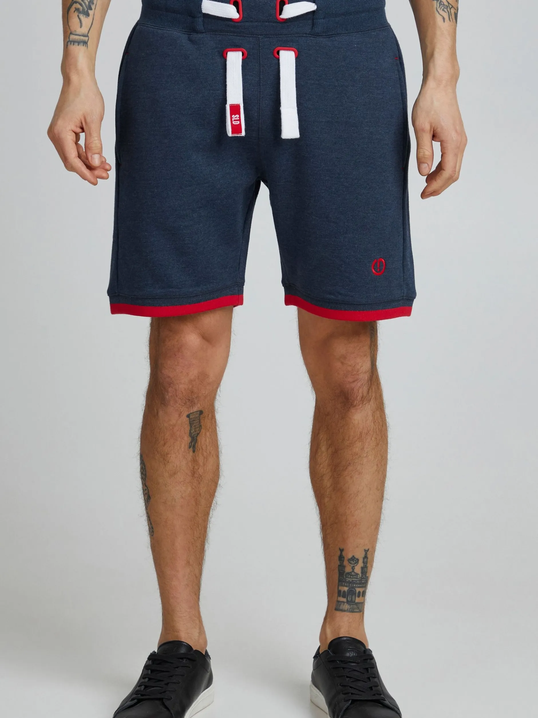 Solid Herren Sweatshorts - SDBenjamin in blau