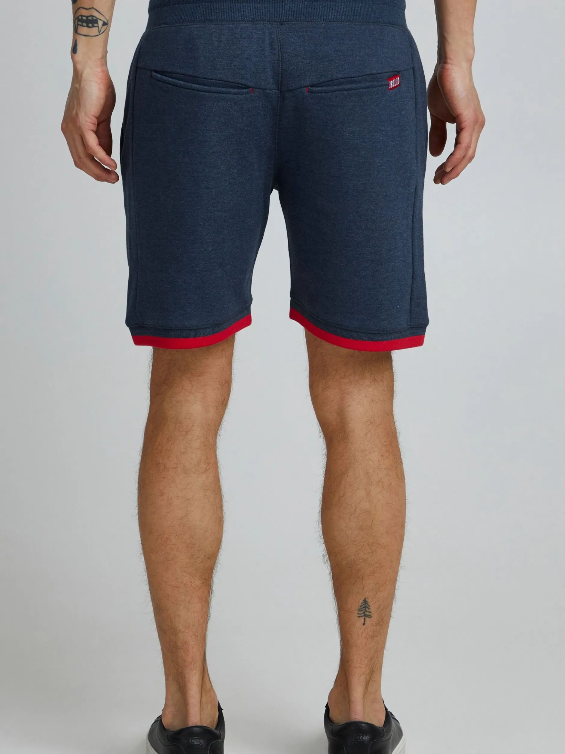 Solid Herren Sweatshorts - SDBenjamin in blau