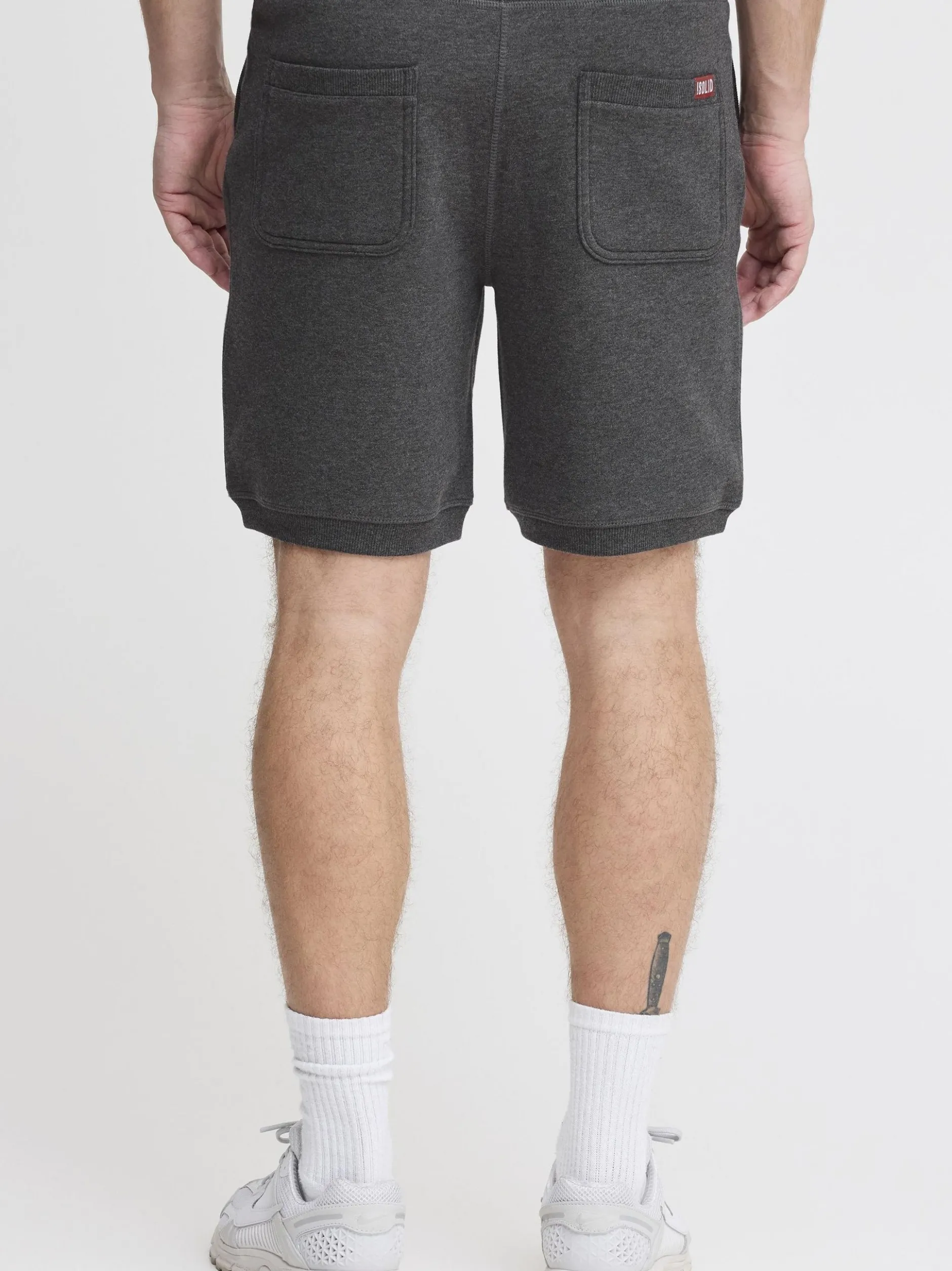 Solid Herren Sweatshorts - SDBennShorts in grau