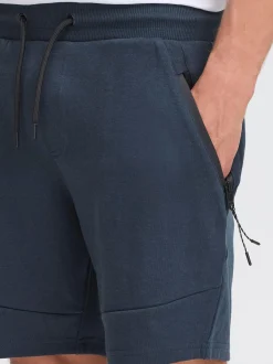 Solid Herren Sweatshorts - SDGelly in blau