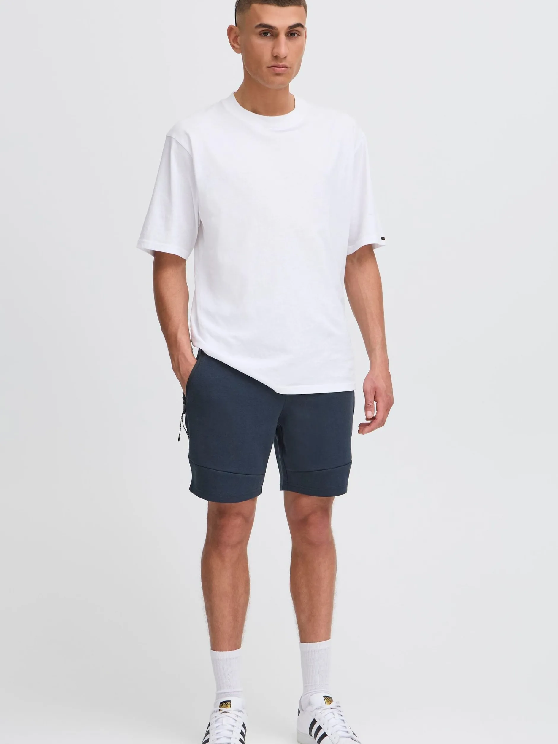 Solid Herren Sweatshorts - SDGelly in blau
