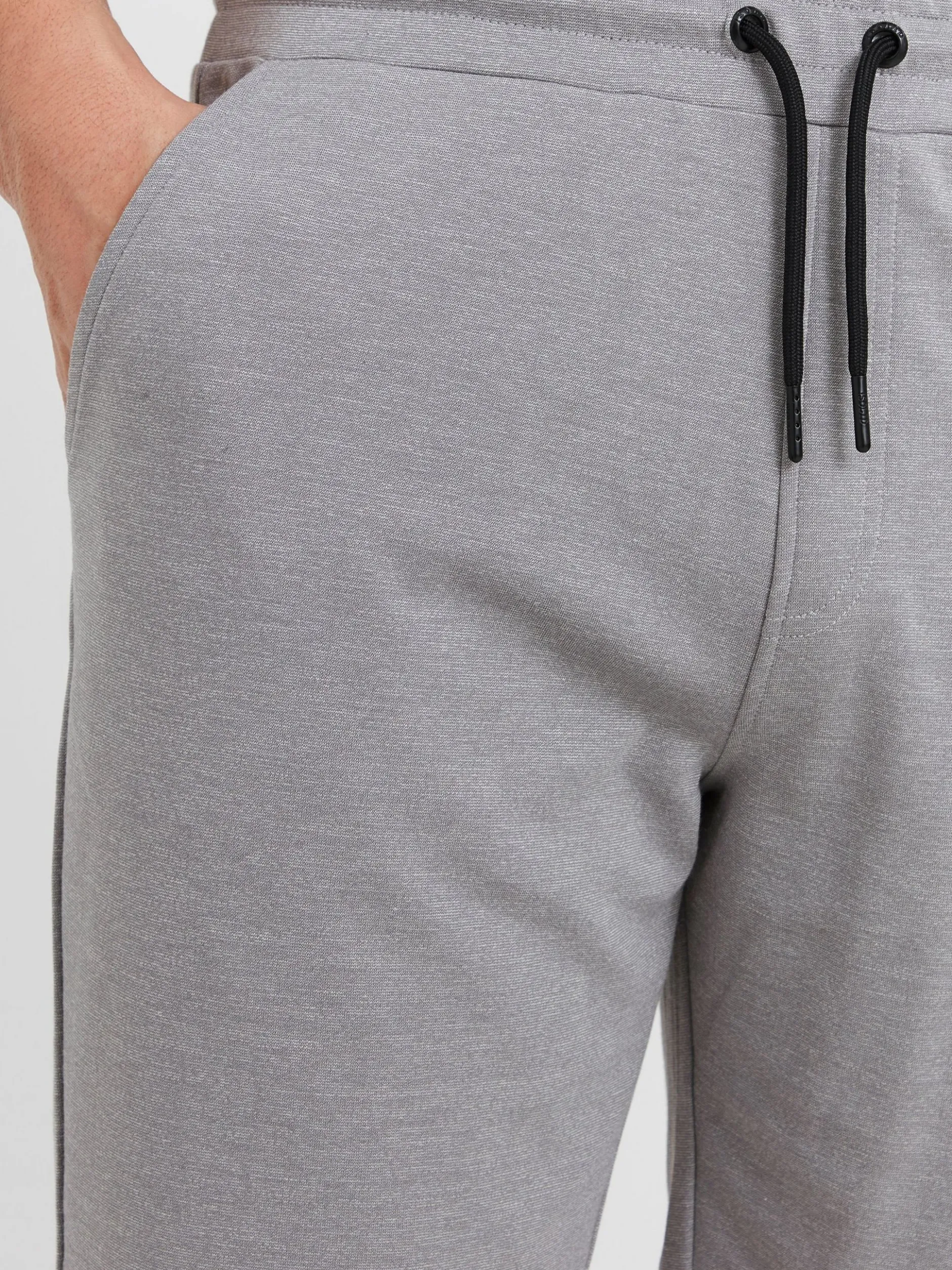 Solid Herren Sweatshorts - SDSteven in grau