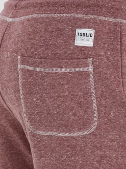 Solid Herren Sweatshorts - SDToljan in rot