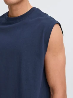 Solid Herren Tanktop - SDBilo in blau