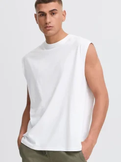 Solid Herren Tanktop - SDBilo in weiß