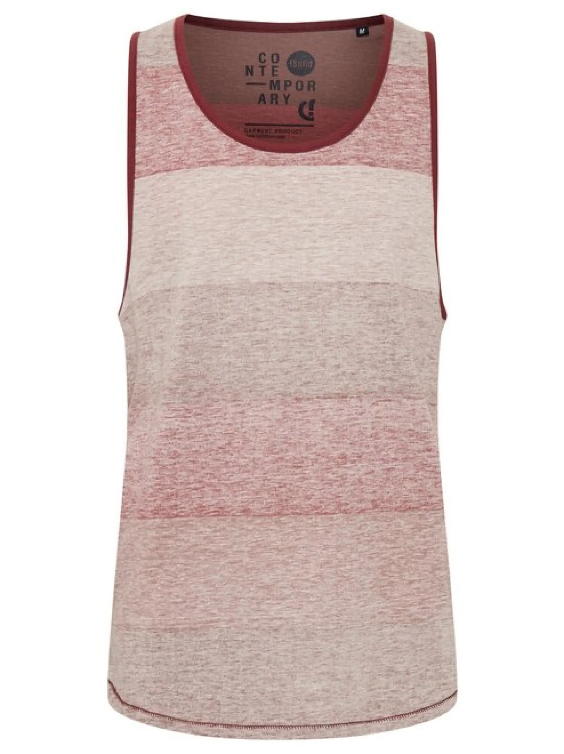 Solid Herren Tanktop - SDCharan in rot