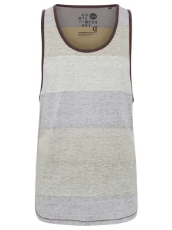 Solid Herren Tanktop - SDCharan in braun