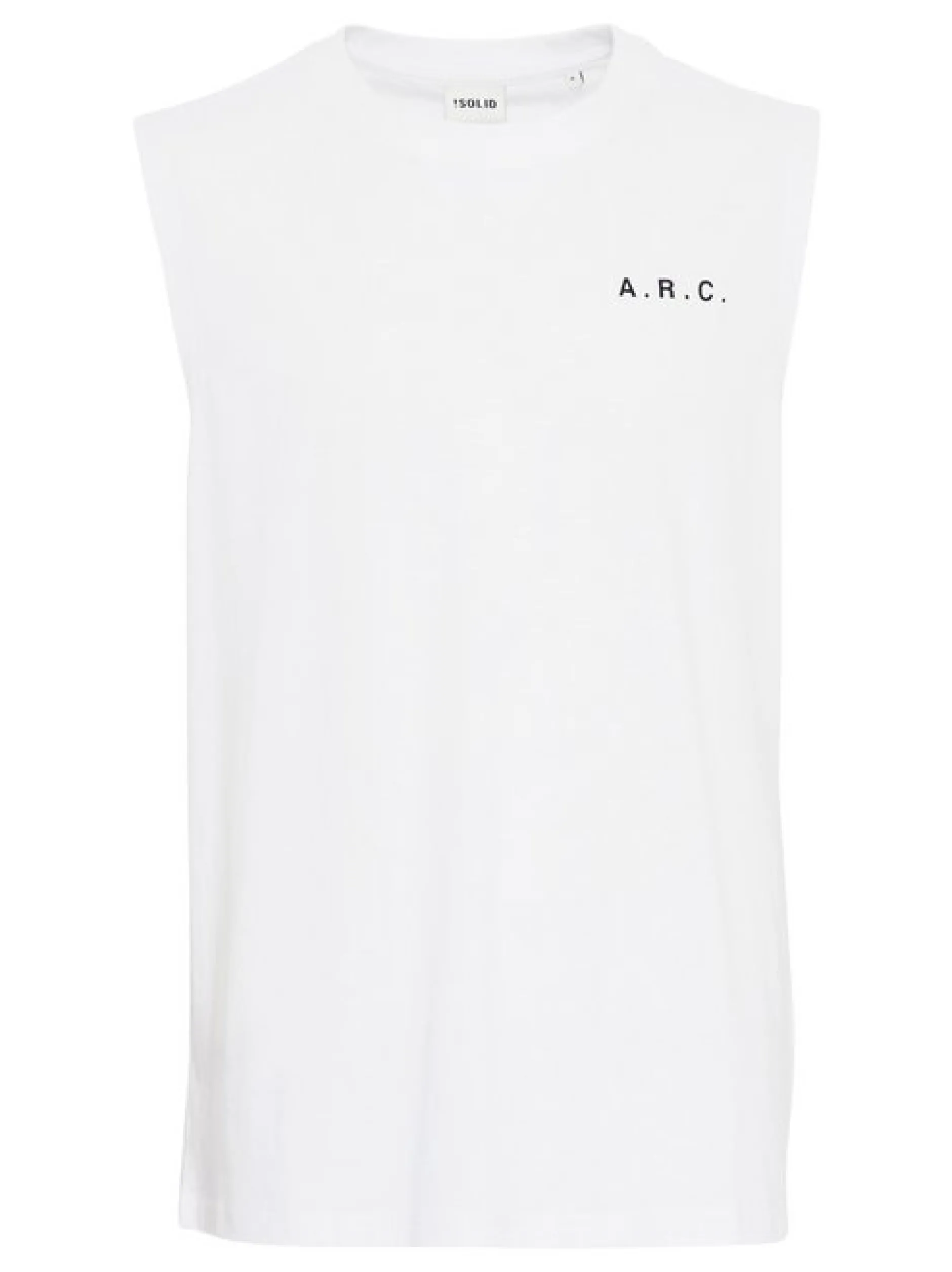 Solid Herren Tank-Top - SDElamdro in weiß