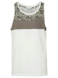 Solid Herren Tanktop - SDFlo in weiß