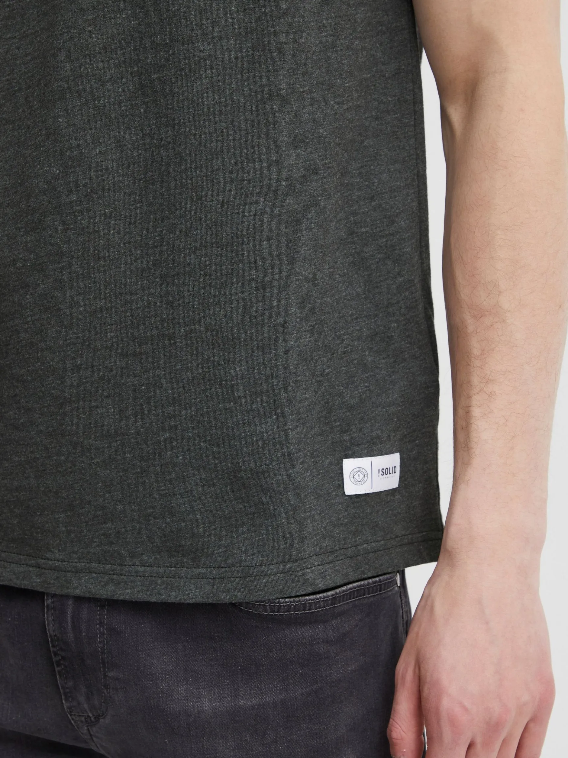 Solid Herren Tanktop - SDMalino in grau