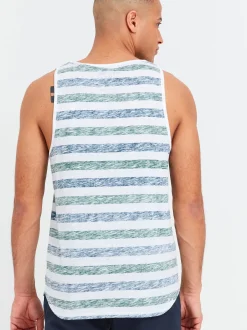 Solid Herren Tanktop - SDMende in grün blau