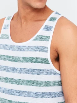 Solid Herren Tanktop - SDMende in grün blau