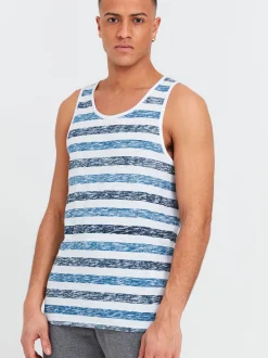 Solid Herren Tanktop - SDMende in blau