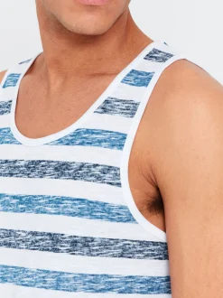 Solid Herren Tanktop - SDMende in blau