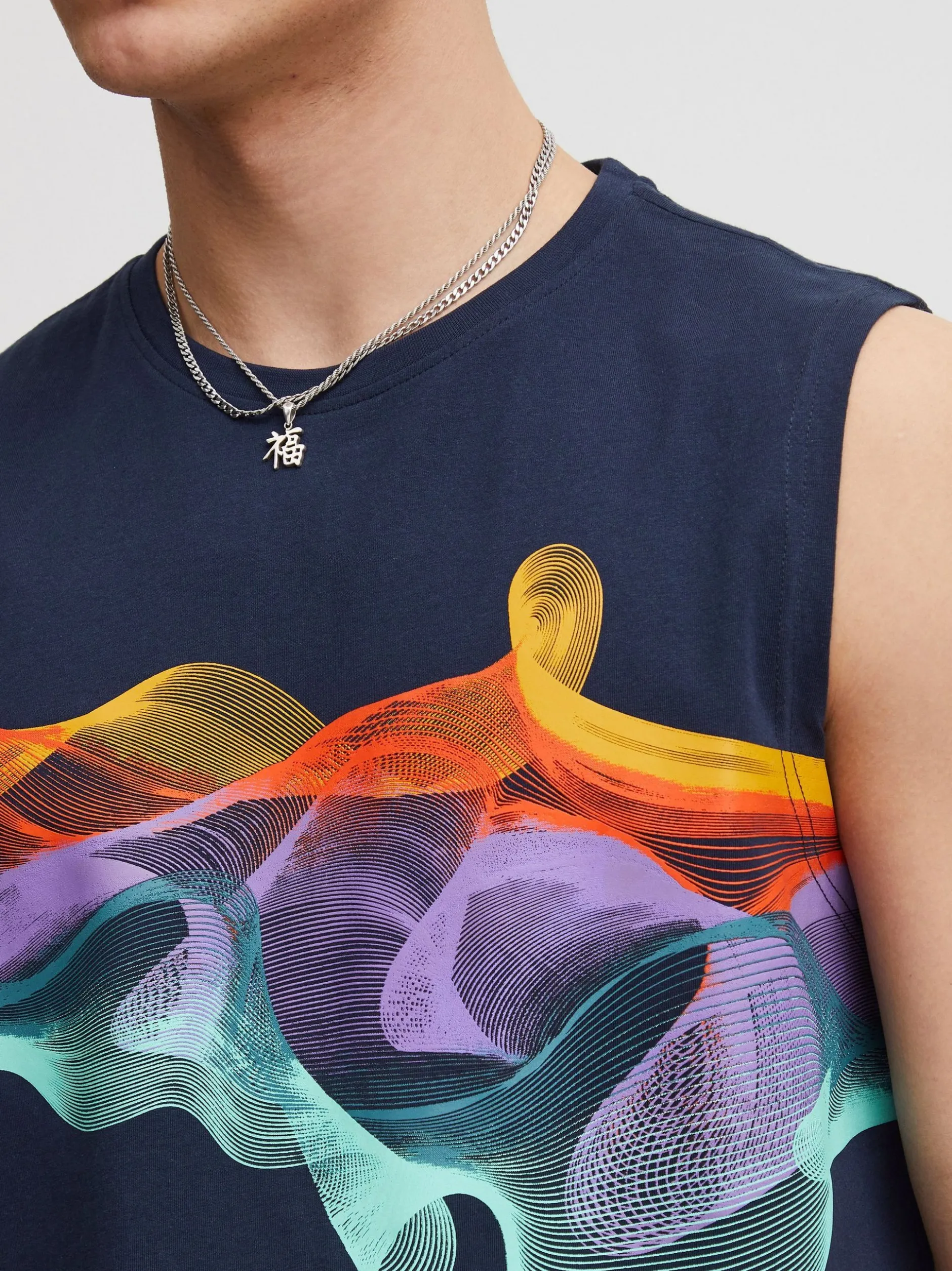 Solid Herren Tanktop - SDPedros in blau