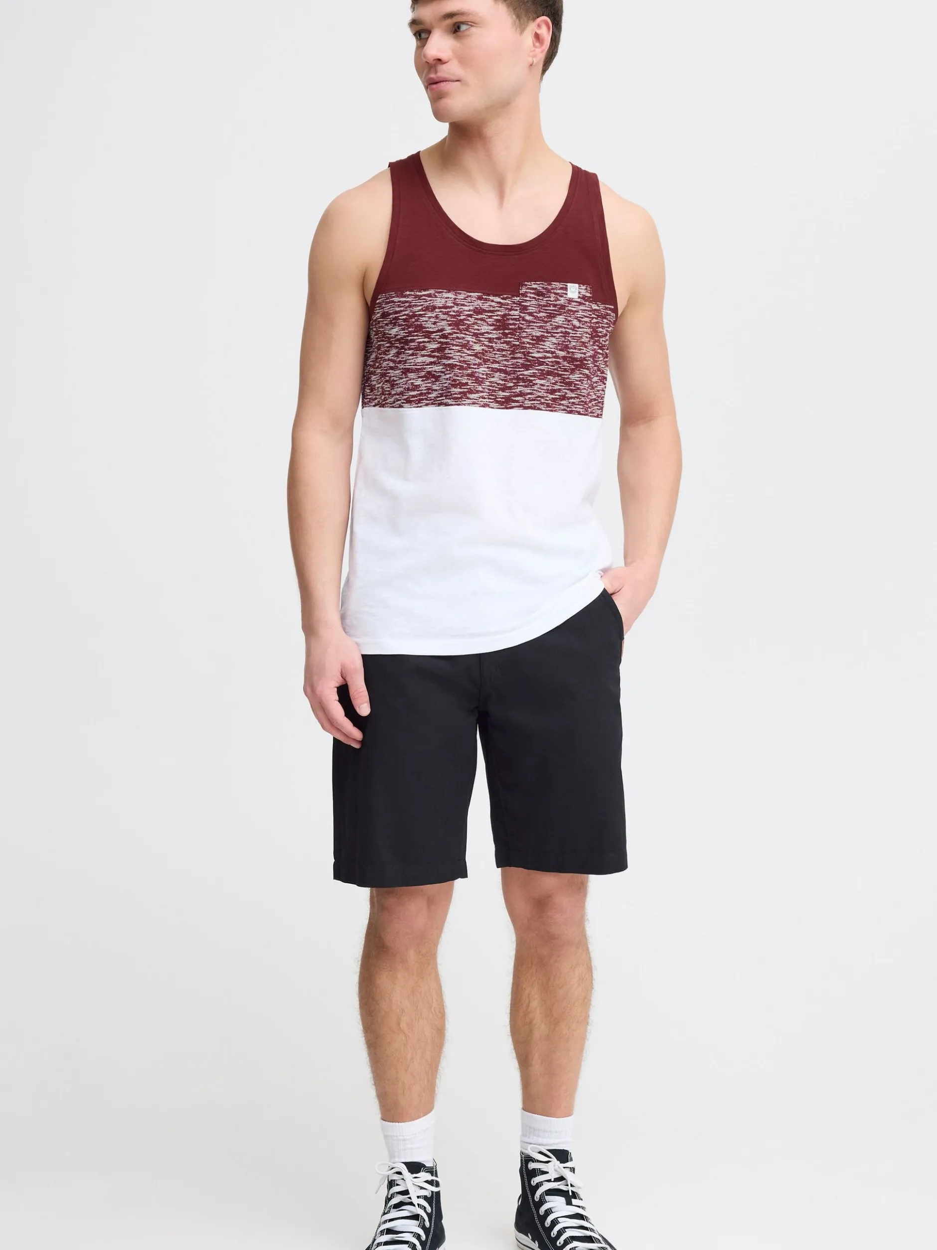 Solid Herren Tanktop - SDSion in rot