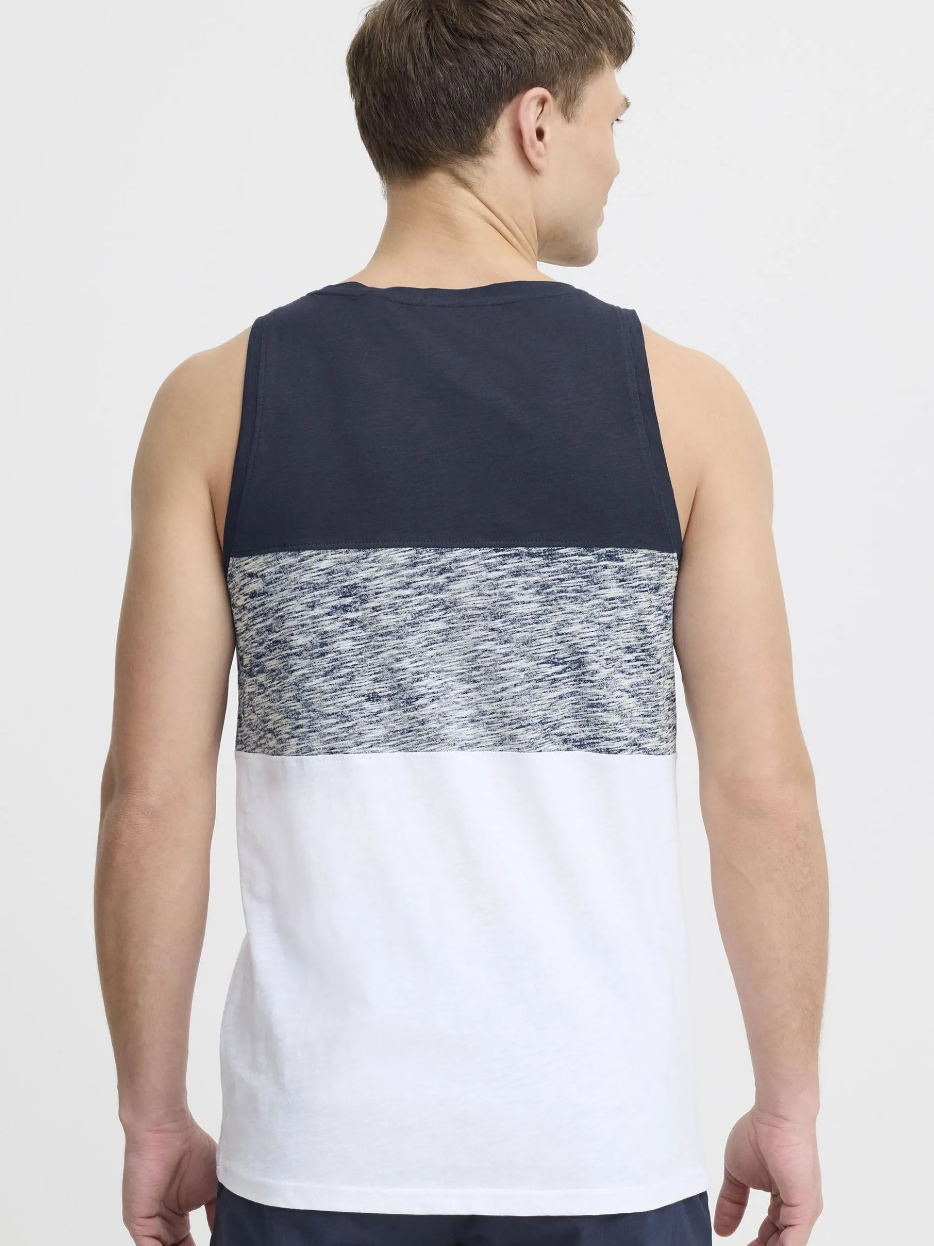 Solid Herren Tanktop - SDSion in blau