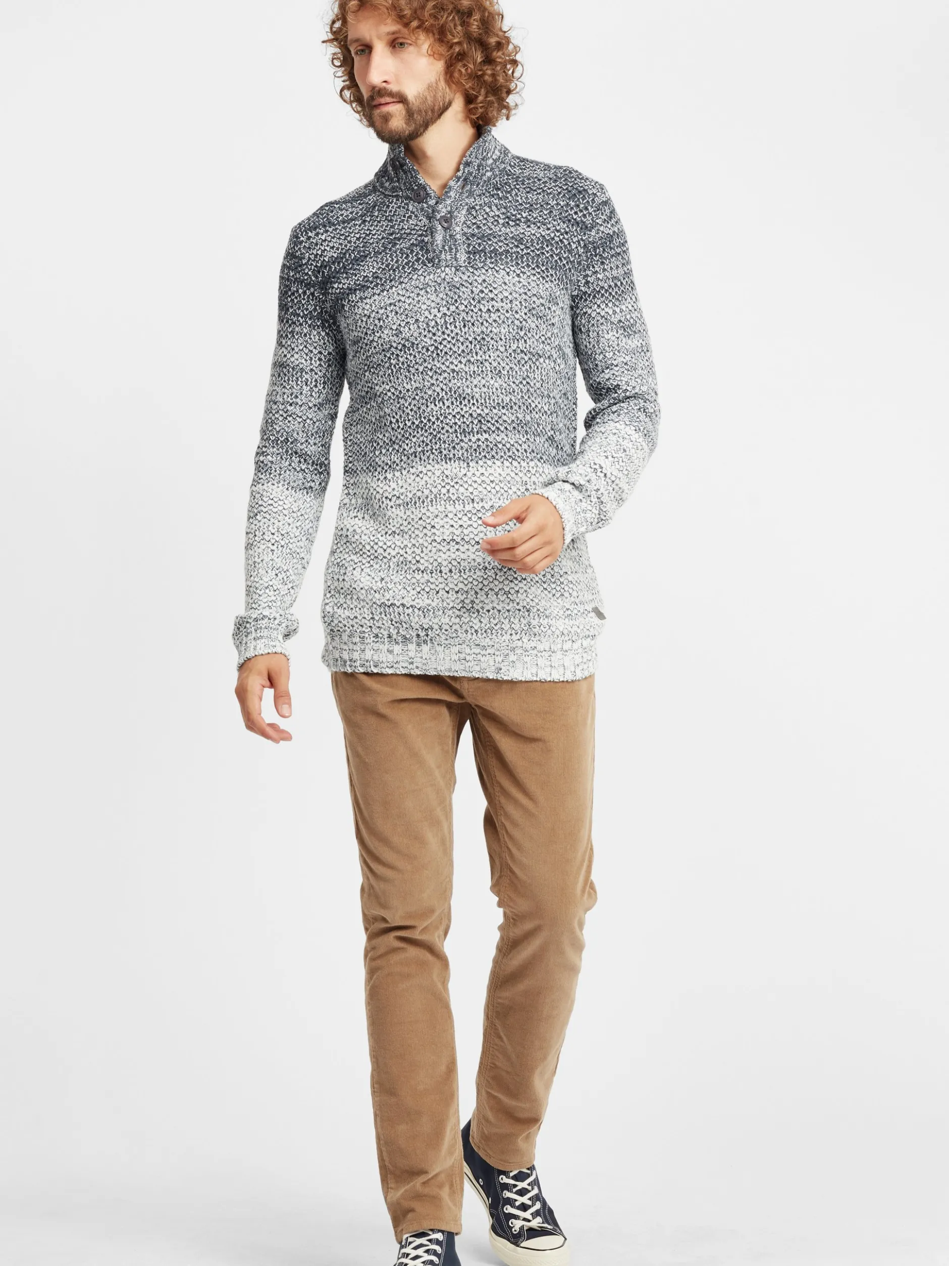 Solid Herren Troyer - SDAfton in blau